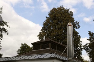 Dachansicht mit Schornstein